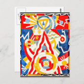 Hartley - Pageant vor dem Krieg Postkarte (Vorne/Hinten)