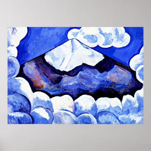 Hartley - Popocatepettel, Spirituosen Morgen Poster (Vorne)