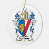 Hartman Familienwappen Keramikornament (Links)