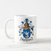 Hartmann Familienwappen Kaffeetasse (Links)