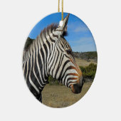 Hartmanns Zebra-Profil bei Fossil Rim Keramikornament (Rechts)