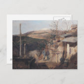 Hartmanswillerkopf, Ansicht von Roche-Sermet, 1915 Postkarte (Vorne/Hinten)