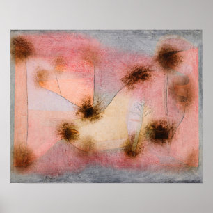 Hartnäckige Pflanzen (1934) von Paul Klee Poster