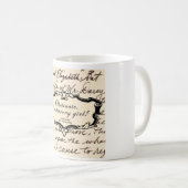 Hartnäckiges, eigensinniges Mädchen! Kaffeetasse (VorderseiteRechts)