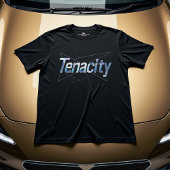 Hartnäckigkeit - Motivierend Design des T - Shirt