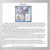 Hartnäckigkeit Poster (Vorne)