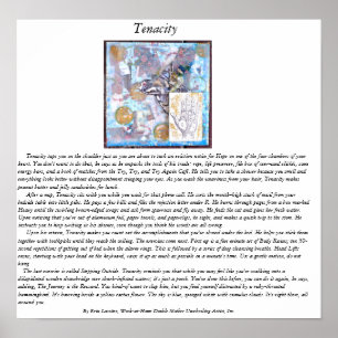 Hartnäckigkeit Poster