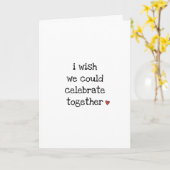 Hartnäckigkeit Rotes Herz Geburtstag Karte (Gelbe Blume)