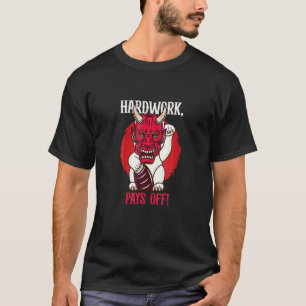 Hartnäckigkeit zahlt sich immer aus, Glückssymbol  T-Shirt