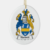 Hartnett Familienwappen Keramik Ornament (Rechts)