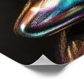 Hartpastel Zeichnend Hochleistungspumpen Poster (Ecke)