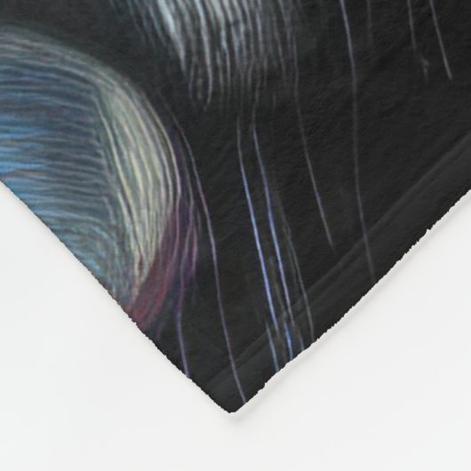 HartpastellPerlen Iridescent Beads Fleecedecke (Ecke)