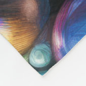 HartpastellPerlen Iridescent Beads Fleecedecke (Ecke)