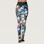 HartpastellPerlen Iridescent Beads Leggings (Rückseite)