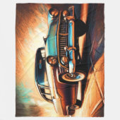 Hartpastellwagen Fleecedecke (Vorderseite)