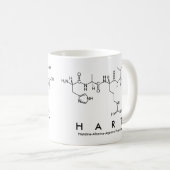 Hartpeptid-Namen-Tasse Kaffeetasse (VorderseiteRechts)