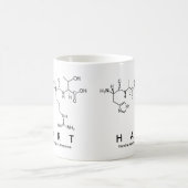 Hartpeptid-Namen-Tasse Kaffeetasse (Mittel)