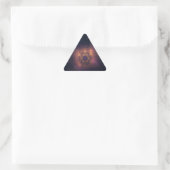 Hartplastik-Untersetzer Dreieckiger Aufkleber (Tasche)