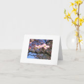 Hartriegel-Baum Notecard Karte (Gelbe Blume)