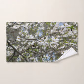 Hartriegel-Blumen-Blüten Badhandtuch Set (Handtuch)