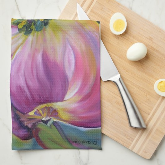 Hartriegel-Blüten-Geschirrtuch Geschirrtuch (Viertel Falte)