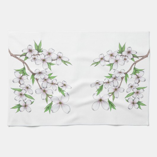 Hartriegel Geschirrtuch (Horizontal)