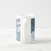 Hartriegelknochen-China Porzellantasse (Rückseite)