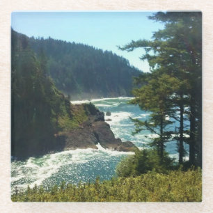 Hart's Cove, Oregon Coast Glasuntersetzer