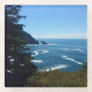 Hart's Cove, Oregon Coast Glasuntersetzer