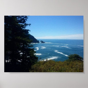 Hart's Cove, Oregon Coast Poster