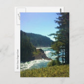 Hart's Cove, Oregon Coast Postkarte (Vorne/Hinten)