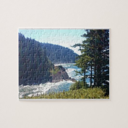Hart's Cove, Oregon Coast Puzzle (Horizontal)