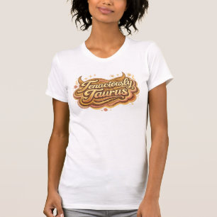 Hartstarr Stier Erdzeichen Tierkreis Retro Astro T-Shirt