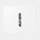 Hartstopp | Kuschel-Fleece-Decke Fleecedecke (Vorderseite (Horizontal))