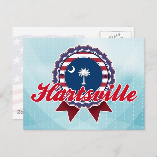 Hartsville, SC Postkarte (Vorne/Hinten)