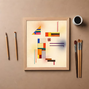 Hartweich Nr. 390, von W. Kandinsky Poster