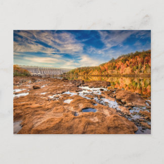 Hartwell Dam Postkarte