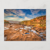 Hartwell Dam Postkarte (Vorderseite)