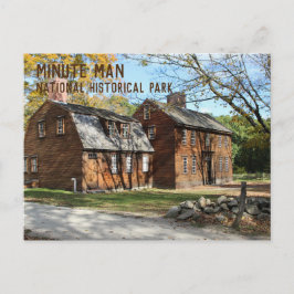 Hartwell Tavern, Minute Man National Hist. Park Postkarte