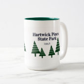 Hartwick Pines Staat Park Kaffee Tasse (VorderseiteRechts)