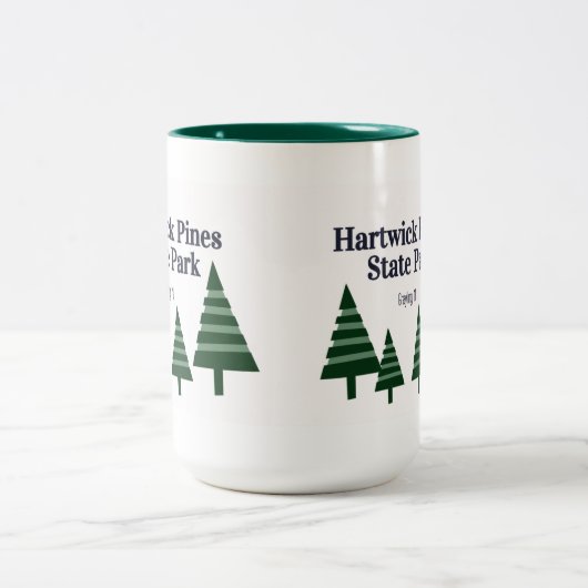 Hartwick Pines Staat Park Kaffee Tasse (Mittel)