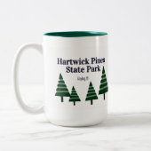 Hartwick Pines Staat Park Kaffee Tasse (Links)