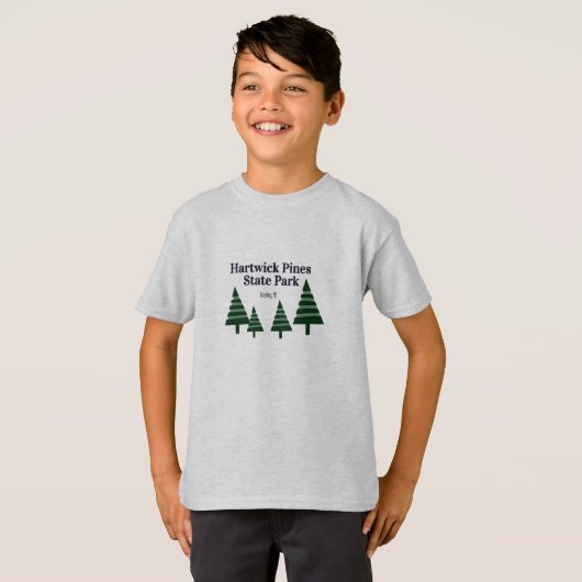 Hartwick Pines Staat Park Kinder T - Shirt (Vorne ganz)