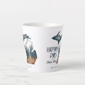 Hartwick Pines Staat Park Souvenir Geschenk Milchtasse (Vorderseite)
