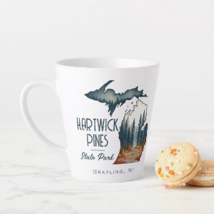 Hartwick Pines Staat Park Souvenir Geschenk Milchtasse