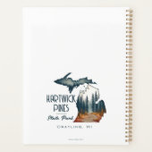 Hartwick Pines Staat Park Souvenir Geschenk Planer (Rückseite)
