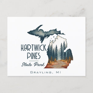 Hartwick Pines Staat Park Souvenir Geschenk Postkarte