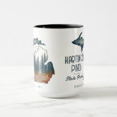 Hartwick Pines Staat Park Souvenir Geschenk Tasse (Zentrum)