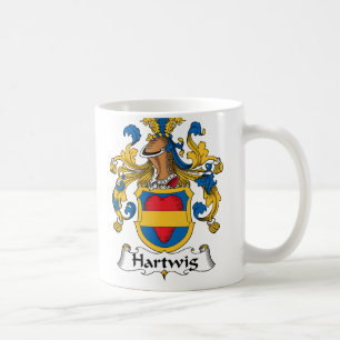 Hartwig-Familienwappen Kaffeetasse