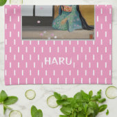 Haru Japanische Frühlingssaison Kunst Geschirrtuch (Gefaltet)